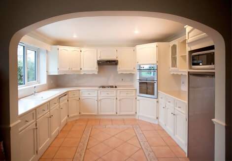 Kitchen respray gallery image 2 - professional kitchen renovation example