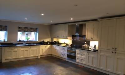 On-site kitchen repainting service - professional kitchen renovation